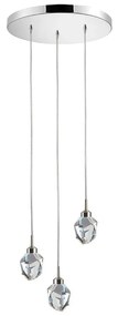 Φωτιστικό Οροφής Κρεμαστό 01464.07 3W 24V LED 3000K 240Lm/Each D30cm Clear Luma