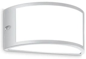 Απλίκα Φωτιστικό Τοίχου E27 60W IP44 Rex Ideal Lux-322735-Γκρι 322735