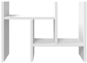 vidaXL Έπιπλο Οργάνωσης Γραφείου Λευκό 34,5x15,5x35,5 εκ. Επεξ. Ξύλο