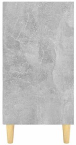 vidaXL Ραφιέρα Γκρι Σκυροδέματος 103,5 x 35 x 70 εκ. από Επεξεργ. Ξύλο