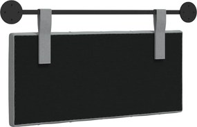 vidaXL Κρεμαστό Κεφαλάρι Ανοιχτό γκρι Ύφασμα