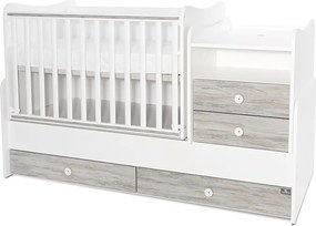 BED COMBO 172/72 WHITE/ARTWOOD