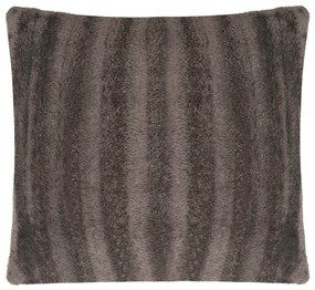 vidaXL Μαξιλάρι Ρίψης Ριγέ 2 pcs Γκρι 50 x 50 cm Πολυεστέρας