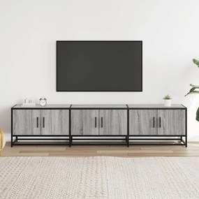 vidaXL Έπιπλο Τηλεόρασης Γκρι Sonoma 180x35x41 εκ. από Επεξεργ. Ξύλο