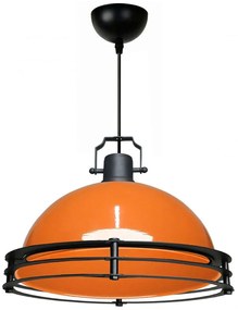 Φωτιστικό Οροφής 780SGN4598 Φ30x100cm 1xE27 40W Orange-Black Opviq