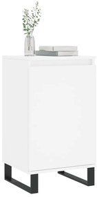 vidaXL Συρταριέρα Λευκή 40 x 35 x 70 εκ. από Επεξεργασμένο Ξύλο