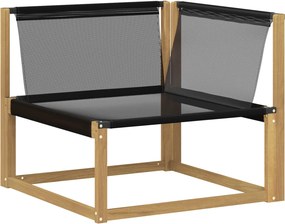 vidaXL Σειρά Καναπέ Εξωτερικού 9 τμχ. Λευκό και Μπεζ
