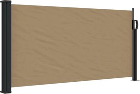 vidaXL Σκίαστρο Πλαϊνό Συρόμενο Taupe 100 x 500 εκ.
