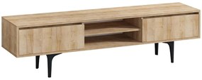 Έπιπλο Tηλεόρασης Artemis 393MRD1102 180x40x47cm Oak
