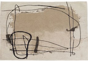 Χαλί Dust Grey Ύφασμα Μπεζ/Γκρι 200x300x2εκ. - Γκρι