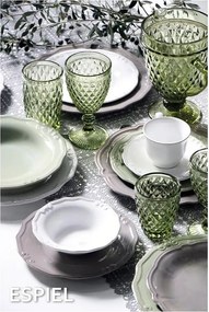 Ποτήρι Νερού Κολωνάτο 280ml Espiel Tristar Green TIR104K6
