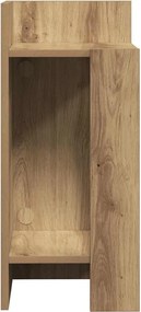 vidaXL Τραπεζάκι με ράφι Αρτισιανή Δρυς 25,5x27x60 εκ.