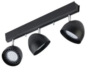 Σποτ Φωτιστικό Ράγας 3xGU10 15W IP20 Μαύρο Vespa 8841 Nowodvorski-8841-Μαύρο 8841