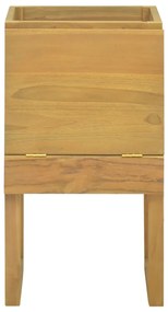 ΈΠΙΠΛΟ ΜΠΑΝΙΟΥ 45X45X75 ΕΚ. ΑΠΟ ΜΑΣΙΦ ΞΥΛΟ TEAK 338246