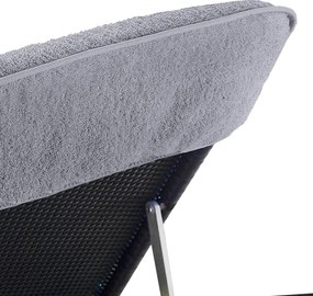 vidaXL Πετσέτες Παραλίας 2 τεμ. Γκρι 60 x 135 εκ. Ύφασμα 400 GSM