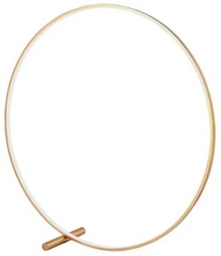 Επιδαπέδιο Φωτιστικό LED 35W IP20 3000K Circle Viokef 4303001 Χρυσό