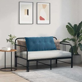 vidaXL Μαξιλάρι Πλάτης Μπλε 100 x 50 cm Υφασμάτινο Κορντουρά