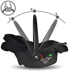 Πολυκαρότσι REYA 3 σε 1 Brown με Αναστρέψιμη λαβή 10021952415 Lorelli