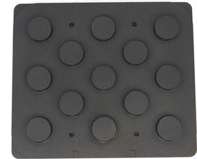 Tartlet Mould - Round - 60/54 mm - 13 pieces