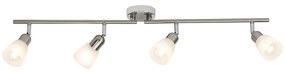 Σποτ Πολύφωτο Brilliant Bethany G55232/77 Satin Nickel/Chrome