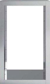 vidaXL Ράφι Καυσόξυλων 60x40x100 εκ. Γαλβανιζέ Ατσάλι