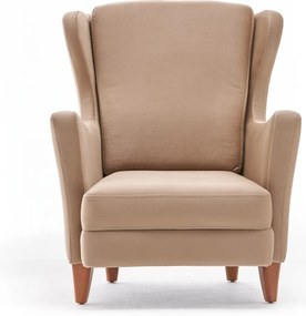 Πολυθρόνα Κρέμα LOLA 80x77x98