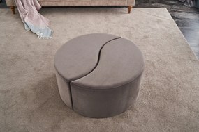 Πουφ Σκαμπό Μινκ ALIS 80x80x40