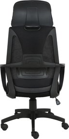 BF2950 Πολυθρόνα Γραφείου Διευθυντή, Mesh Μαύρο   1τμχ