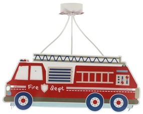 Παιδικό Φωτιστικό Οροφής Τρίφωτο Ango Firetruck 60610