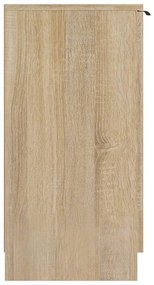 vidaXL Παπουτσοθήκη Sonoma Δρυς 59x35x70 εκ. από Επεξεργασμένο Ξύλο