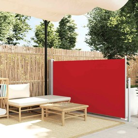 vidaXL Σκίαστρο Πλαϊνό Συρόμενο Κόκκινο 120 x 300 εκ.