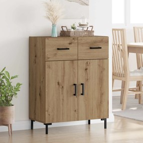 vidaXL Πλαϊνό γραφείο Artisan Oak 69,5 x 34 x 90 εκ.