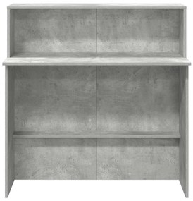 vidaXL Γραφείο υποδοχής 100x50x103,5 εκ. Επεξεργασμένο Ξύλο