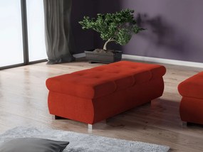 Πουφ Orkan plus-Kokkino - 120.00Χ60.00Χ39.00cm