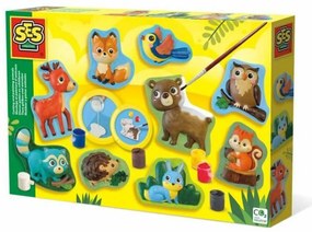 Σετ Ζωγραφικής SES Creative Forest animals