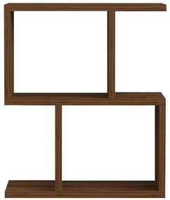 Τραπεζάκι Βοηθητικό Zet 835PUQ3026 45x17x51,4cm Walnut