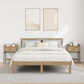 vidaXL Κομοδίνο 2 pcs Artisan Oak 40 x 29 x 60 εκ Επεξεργασμένο ξύλο