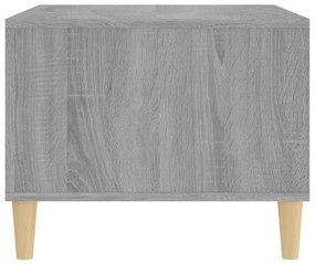 vidaXL Τραπεζάκι Σαλονιού Γκρι Sonoma 60x50x40 εκ. Επεξεργασμένο Ξύλο