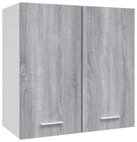 vidaXL Κρεμαστό Ντουλάπι Lyon Γκρι Sonoma 60x31 60εκ.