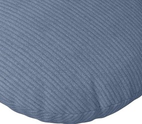 vidaXL Μαξιλάρια καθισμάτων 2 pcs Μπλε Ø50 x 19 εκ