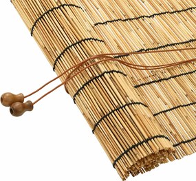 vidaXL Ρόλερ (στόρι) Φυσικό 80 x 220 cm Καλάμι