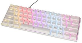 LAMTECH RGB MECHANICAL GAMING KEYBOARD BLUE SWITCH WHITE WITH TYPE-C PORT 'PLUTO'