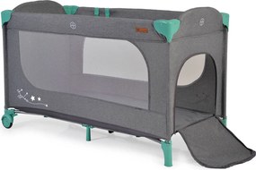 Παρκοκρέβατο 2 Θέσεων (0+ Μηνών/Έως 14kg) Cangaroo Skyglow 2 Mint