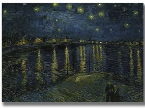 Πίνακας Καμβάς 978VNC1203 100x70cm Multi Wallity Οριζόντιοι Ξύλο, Καμβάς