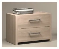 ALFA SET  Κομοδίνο Alfaset Vira Δρυς Άμμος Μ56/Π36,5/Υ42,5 cm BEST-10302572