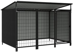 vidaXL Κλουβί Σκύλου Εξωτερικού Χώρου 193 x 133 x 116 εκ.