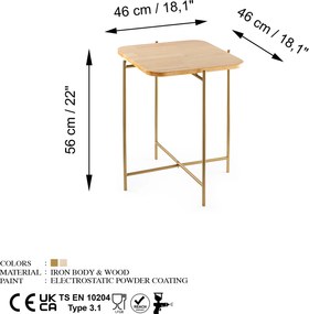 Coffee Table Shb-005-A Gold
Natural