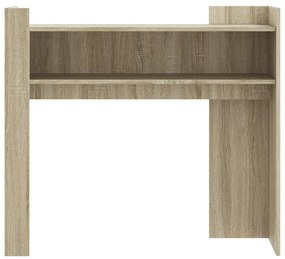 vidaXL Τραπέζι Κονσόλα Sonoma Δρυς 100x35x90 εκ. Επεξεργασμένο Ξύλο