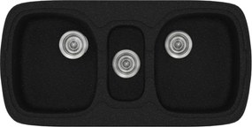 Sanitec Classic 303 (96×51) - Γρανιτένιος νεροχύτης - Metallic SPACE