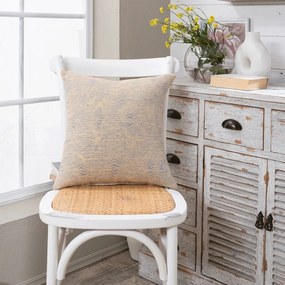 Μαξιλαροθήκη Διακοσμητική Anzio 14 Yellow Teoran 43X43 Cotton-Polyester